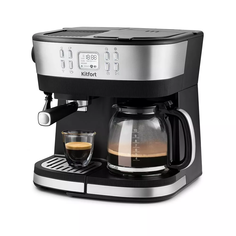 Кофемашина автоматическая Kitfort КТ-771 Black