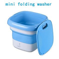 Активаторная стиральная машина NoBrand StiralMashin/10L голубой