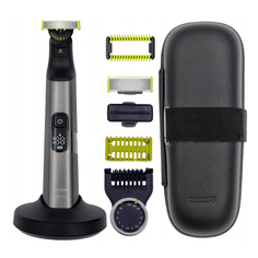 Триммер Philips QP6651/30 зеленый, черный