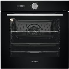 Встраиваемый электрический духовой шкаф Brandt BOH7532B черный