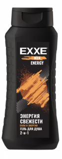 Гель для душа EXXE MEN Energy 2в1 Сила и энергия, 400 мл