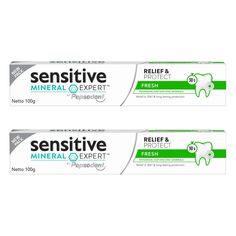 Комплект Зубная паста Pepsodent Sensitive Свежесть 100 г х 2 шт