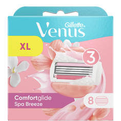 Сменные кассеты для женских бритв Gillette Venus comfortglide Spa Breeze 8 кассет