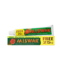 Зубная паста Dabur Miswak Herbal с экстрактом Мисвака 75 г