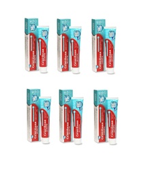 Зубная паста Family Cosmetics Семейная защита с кальцием 170 г 6 шт