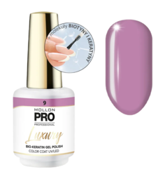 Гель-лак Mollon Pro Luxury Color Coat №09 Rhubarb, 8 мл