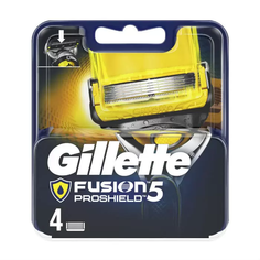 Сменные кассеты Gillette Fusion ProShield Power 4 шт