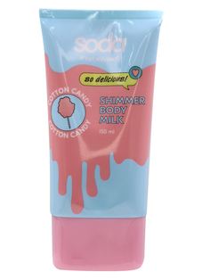 Сияющее молочко для тела Soda #takeitcomfy Cotton Candy 150 мл