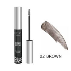 Тушь Для Бровей Odry Dream Brows С Микрофиброй 02 Brown