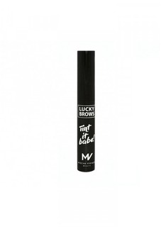 Тинт для бровей Mischa Vidyaev Tint It Babe стойкий, Dark Warm, с кистью, 9 мл