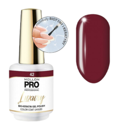 Гель-лак Mollon Pro Luxury Color Coat №42 Red Orange Praline 8 ml