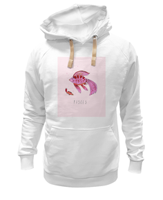 Толстовка унисекс Printio Знаки зодиака. весы. белая 3XL