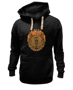 Толстовка унисекс Printio Fish scull / череп аквариум черная XL