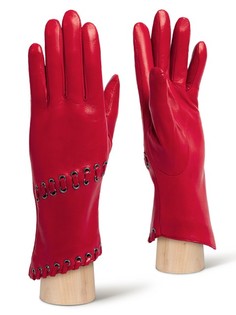 Перчатки женские ELEGANZZA 01-00034836 красные, р. 6.5