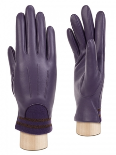Перчатки женские ELEGANZZA 01-00036797 фиолетовые, р. 7