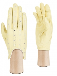 Перчатки женские ELEGANZZA 01-00039855 желтые, р. 6.5