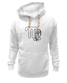 Худи Printio Знак зодиака весы. белое 2XL