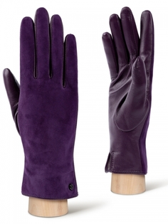 Перчатки женские ELEGANZZA 01-00034874 фиолетовые, р. 8