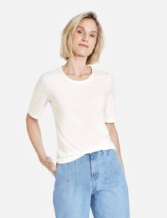 Футболка женская Gerry Weber 977004-35009-99700 белая 44