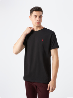 Футболка Polo Ralph Lauren мужская, 710656129002, black, размер L