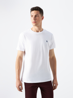 Футболка Polo Ralph Lauren мужская, 710656129003, white, размер XS