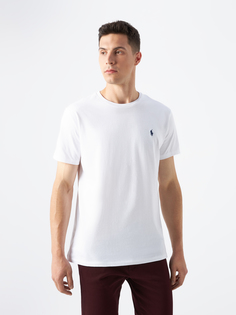 Футболка Polo Ralph Lauren мужская, 710656129003, white, размер S