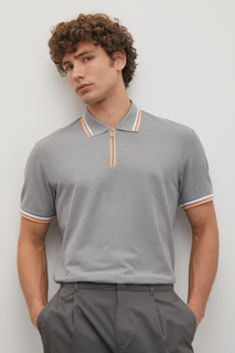 Футболка мужская Finn Flare BAS-20019M серая M