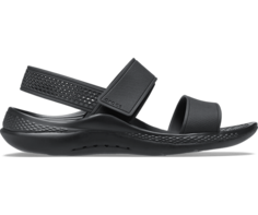 Сандалии женские Crocs CRW_206711 черные 36-37 EU (доставка из-за рубежа)