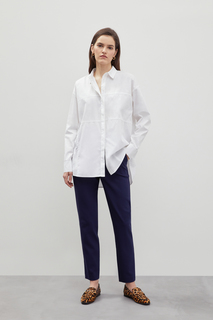 Брюки женские Finn Flare FBD110235 синие XL