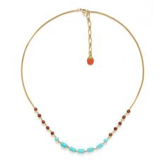 Колье из бижутерного сплава 42 см Nature Bijoux NB23.2-15-42783, говлит