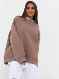 Свитшот женский Little Secret uz300224 коричневый S
