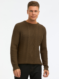 Джемпер мужской oodji 4L107152M зеленый S