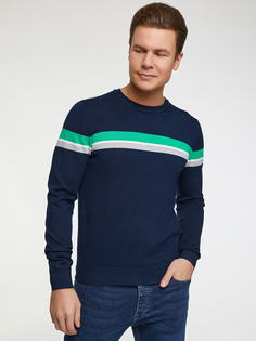 Джемпер мужской 4L112251M oodji синий 2XL
