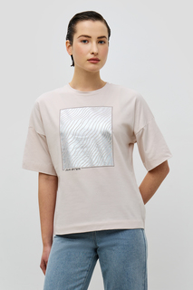 Футболка женская baon B2322017 бежевая M