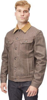 Джинсовая куртка мужская 101 STORM RIDER DRY Lee коричневая L