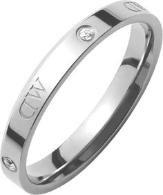 Кольцо из стали р. 18.5 Daniel Wellington Lumine-Ring-S, кристалл