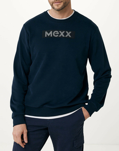 Свитшот Mexx мужской, размер L, синий, TU1809036M