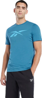 Футболка мужская Reebok Graphic Series Vector T-Shirt синяя XL