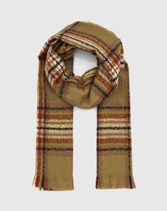 Шарф женский Mascotte 28621-6237494_1 разноцветный, 192х60 см