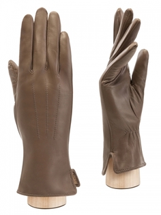 Перчатки женские Eleganzza 01-00037055 серо-коричневые, р. 7.5