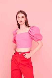 Блуза женская Incity 1.1.1.22.01.04.02177 розовая S