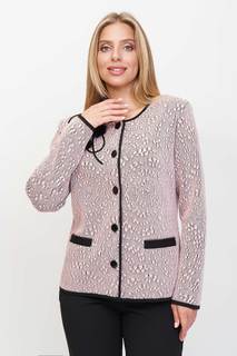 Жакет женский Текстильная Мануфактура Д 3131 розовый 50 RU