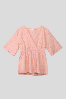 Блуза женская Naf Naf XENC55 розовая 38