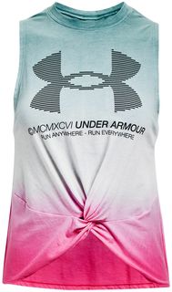 Майка женская Under Armour 1370341 зеленая SM