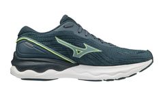 Спортивные кроссовки женские Mizuno Wave Skyrise 2 серый/оранжевый/белый UK 8, 1 пара