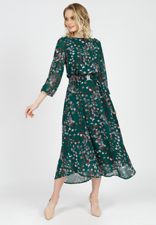 Платье женское Olivegrey Pl000723L(elaiza) зеленое 52 RU