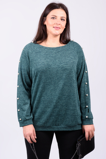 Джемпер женский SVESTA C2785 зеленый 52 RU