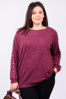 Джемпер женский SVESTA C2785 бордовый 54 RU