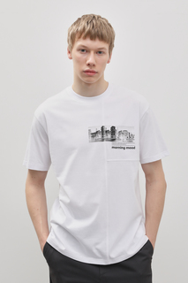 Футболка мужская Finn Flare FBD21036 белая M