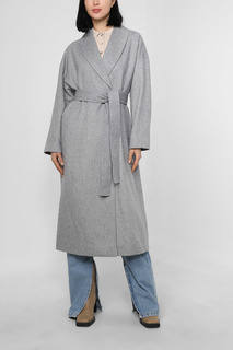 Пальто женское Belucci BL22076190-014 серое 48 RU